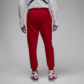 Nike Jordan Brooklyn Fleece-Trainingshose f&uuml;r Herren (FJ7779) gym red/white