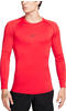 Nike fb7919-657, Langarm-T-Shirt Nike M NP DF TIGHT TOP LS Rot male