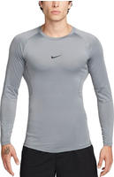 Nike Pro Longsleeve Top Dunkelgrau Herren