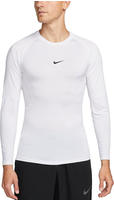 Nike Pro Longsleeve Top Wei&szlig;/Schwarz Herren