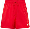 Nike FN3307-657, NIKE Club Woven Flow Shorts Herren 657 - university red/white...