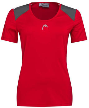 Head Club 22 Tech T-Shirt W red