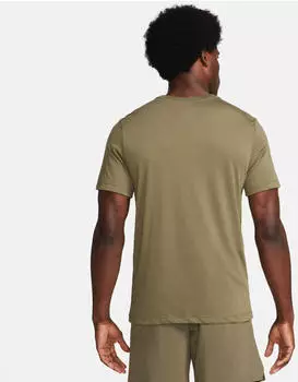 Nike Herren Dri-Fit Fitness T-Shirt (FJ2393) medium olive – Perfekte Wahl für Fitness-Enthusiasten