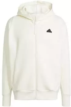 Adidas Z.N.E. Premium Full-Zip Hooded Track Jacket (IR5208) off white