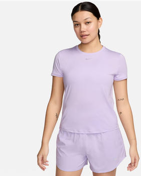 Nike One Classic Dri-FIT Kurzarm-Oberteil f&uuml;r Damen (FN2798) lilac bloom/black