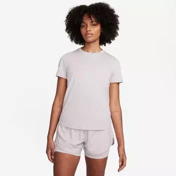 Nike One Classic Dri-FIT Kurzarm-Oberteil f&uuml;r Damen (FN2798) platinum violet/black
