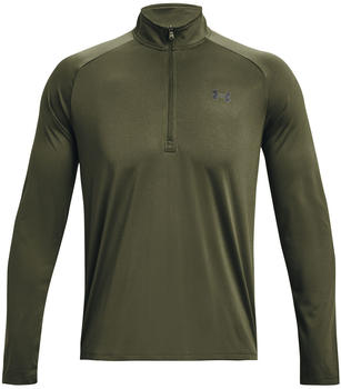 Under Armour Tech 2.0 Long Sleeved Shirt 1/2 Zip (1328495) marine/od green/black