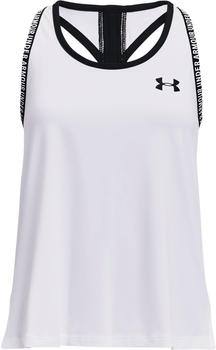 Under Armour Girls UA Knockout Tank white/black
