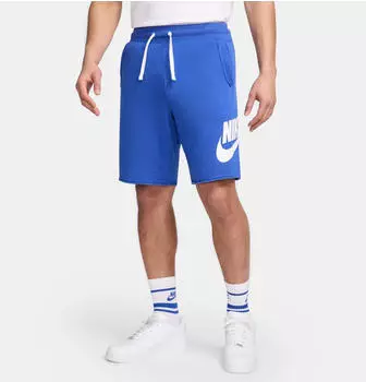 Nike Herren Sport Essentials French Terry Alumni Shorts (DX0502) game royal/white/wht