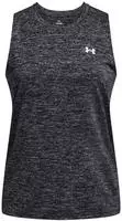 Under Armour Tanktop "TECH TANK TWIST" gerader Abschluss, Rundhalsausschnitt,