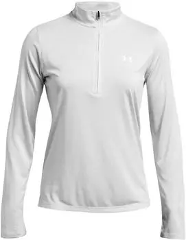 Under Armour Women's UA Tech Twist &frac12; Zip (1384225) halo gray/white