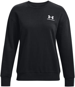 Under Armour Women's UA Essential Fleece Crew (1373032) black/white