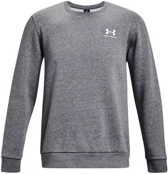 Under Armour Men's UA Icon Fleece Crew (1374250) pitch gray/medium heather/white