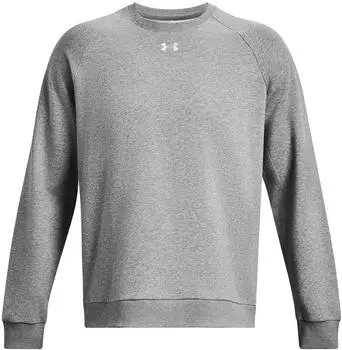 Under Armour Rival Fleece Crew (1379755) castlerock/light heather/white