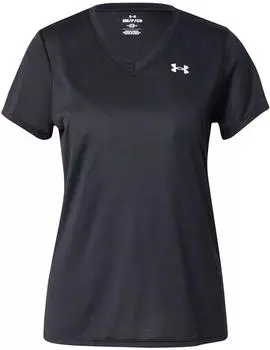 Under Armour Women's UA Tech V-Neck Short Sleeve (1384229) black/white