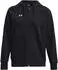 Under Armour Women's UA Rival Fleece Full-Zip Hoodie (1379497) black/white