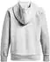 Under Armour Women's UA Rival Fleece Full-Zip Hoodie (1379497) mod gray/light heather/white