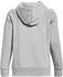 Under Armour Women's UA Rival Fleece Hoodie (1379500) mod gray/light heather/white