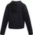 Under Armour Girls' UA Rival Fleece Crop Hoodie (1379517) black/white