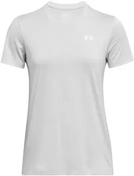 Under Armour Women's UA Tech Twist Short Sleeve (1384230) halo gray/white white