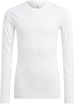 Adidas Youth Techfit Aeroready LS (IA1214) white