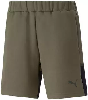 Puma Herren Teamcup Casuals Shorts (657989) green moss