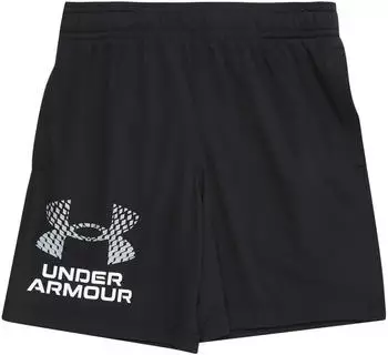 Under Armour Boys' UA Tech Logo Shorts (1383333) black/mod gray
