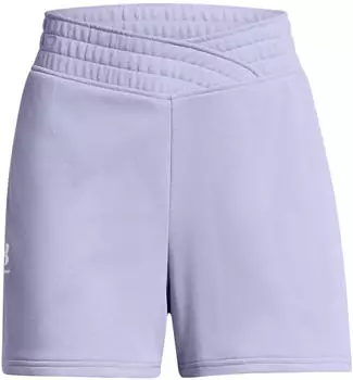 Under Armour Women's UA Rival Terry Shorts (1382742) celeste/white