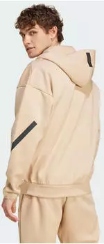 Adidas Man Z.N.E. Zip-Hoodie (JF2445) magic beige – Komfort und Stil vereint: Der Adidas Man Z.N.E. Zip-Hoodie