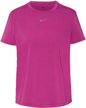 Nike One Classic Dri-Fit Kurzarm-Oberteil f&uuml;r Damen (FN2798) hot fuchsia/black