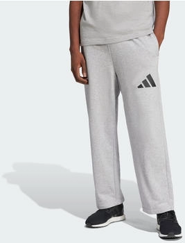 Adidas Essentials Wide Leg Bar Logo Hose Medium Grey Heather / Black (JF3606)