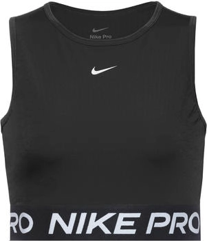 Nike Pro Dri-FIT Kurztanktop für Damen - Schwarz (EU - ) FZ3615-010