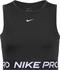 Nike Pro Dri-FIT Kurztanktop für Damen - Schwarz (EU - ) FZ3615-010
