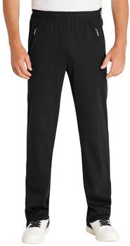 Hajo Herren Rehahose mit Zipper Premium Komfort (80023) schwarz