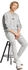 Adidas Essentials Big Logo French Terry Jogginghose JE8969 grau meliert schwarz