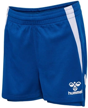 Hummel Hmllead Shorts Kinder blau schwarz