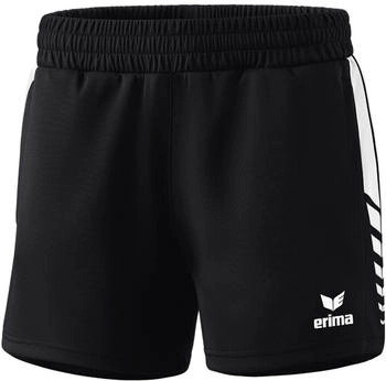 Erima Six Wings Worker Shorts damen schwarz weiß