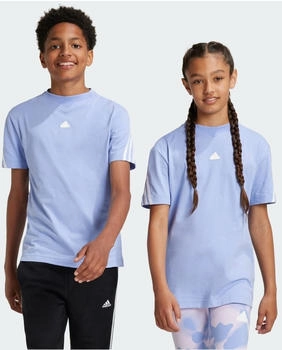 Adidas Future Icons 3-Streifen T-Shirt Blue Spark / White (IX3653)
