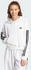 Adidas Essentials 3-Streifen French Terry Quarter-Zip Hoodie White / Black (JN1948)