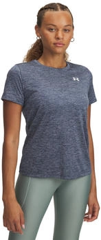 Under Armour Women's UA Tech Twist Short Sleeve (1384230) downpour gray/white