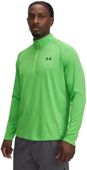 Under Armour Tech Textured 1/2 Zip (1382797) cyber green/hyper green black