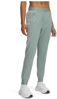 Under Armour Women's UA Rival High-Rise Woven Pants (1382727) silica green/white