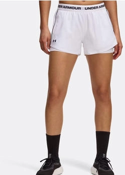 Under Armour Tech Play Up 2in1 Shorts (1389895) white/white black