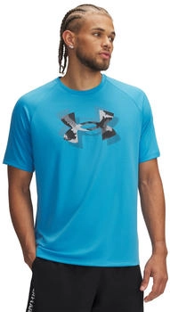 Under Armour M Tech Print Fill SS (1390208) ether blue black