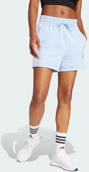Adidas Essentials 3-Streifen Cotton Shorts Glow Blue / White (JD0911)
