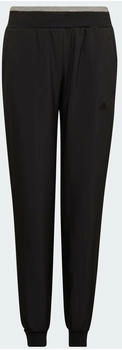 Adidas All SZN Fleece Hose Black / Medium Grey Heather (HN8415)