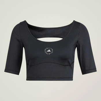 Adidas by Stella McCartney Crop-Top Black (IX8073) Adidas by Stella McCartney Crop-Top Black (IX8073)