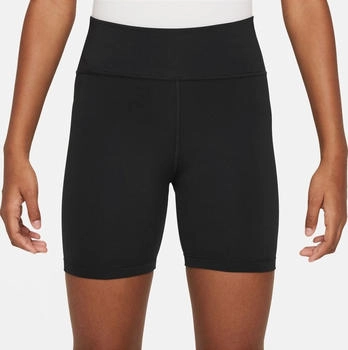 Nike One Bike Shorts mit Dri-FIT-Technologie (ca. 13 cm) (&auml;ltere Kinder) (M&auml;dchen) - Schwarz FZ5603-010