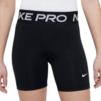 Nike Pro Dri-FIT Shorts (ca. 12,5 cm) f&uuml;r &auml;ltere Kinder (M&auml;dchen) - Schwarz FB1081-010