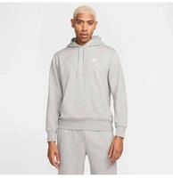 Nike FN3866, Nike Club French Terry Herren Hoodie (Grau L Gr&ouml;&szlig;e)